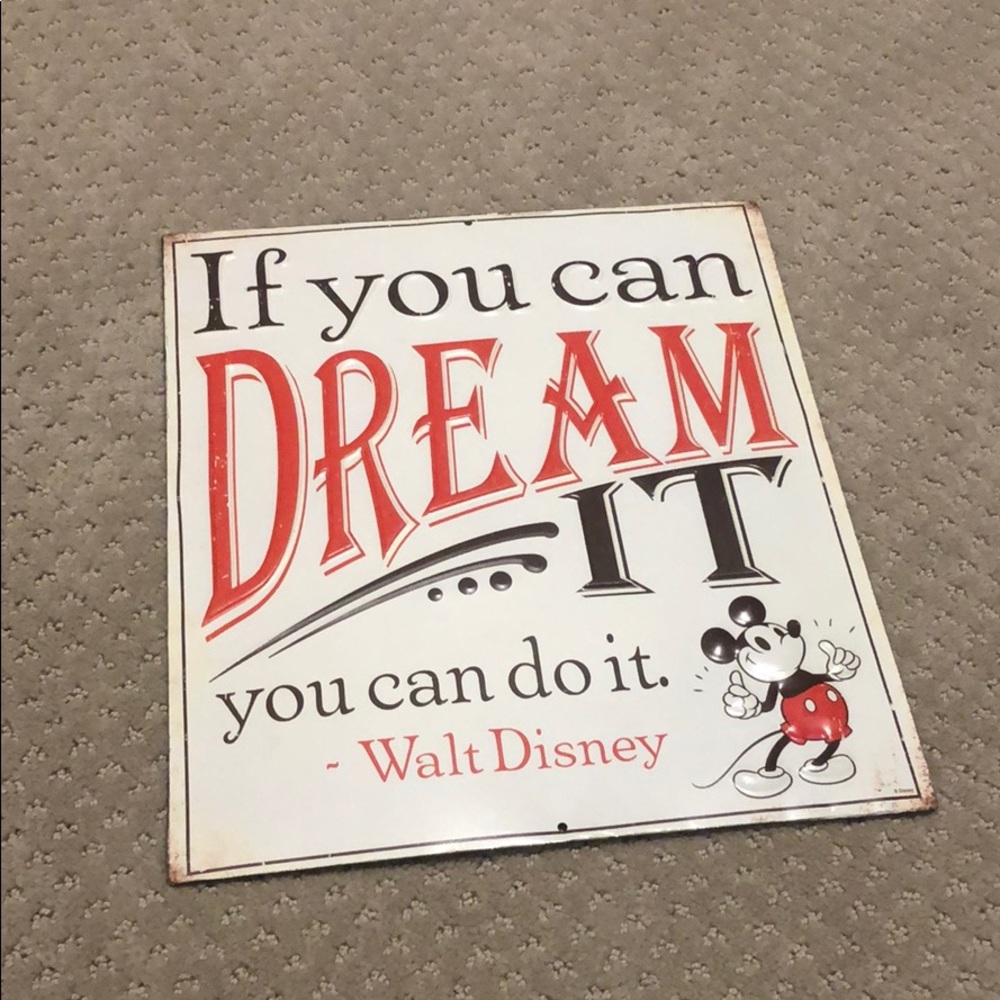 Vintage looking Disney Wall Art